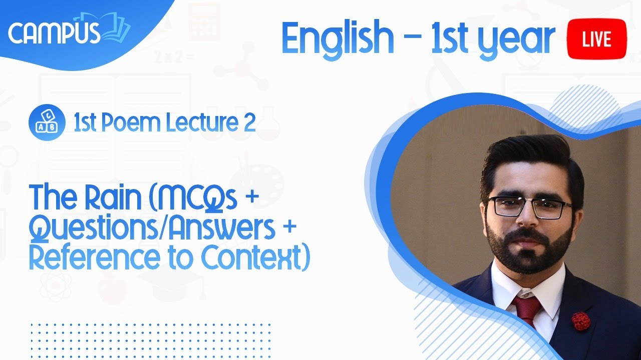 11th English Live, Ch 19,  - 11th English book 1 live