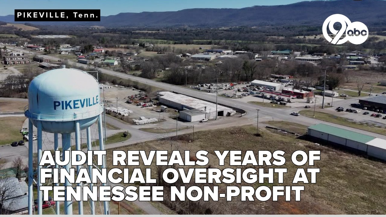 Tennessee audit reveals years of financial oversight failures at Pikeville non-profit