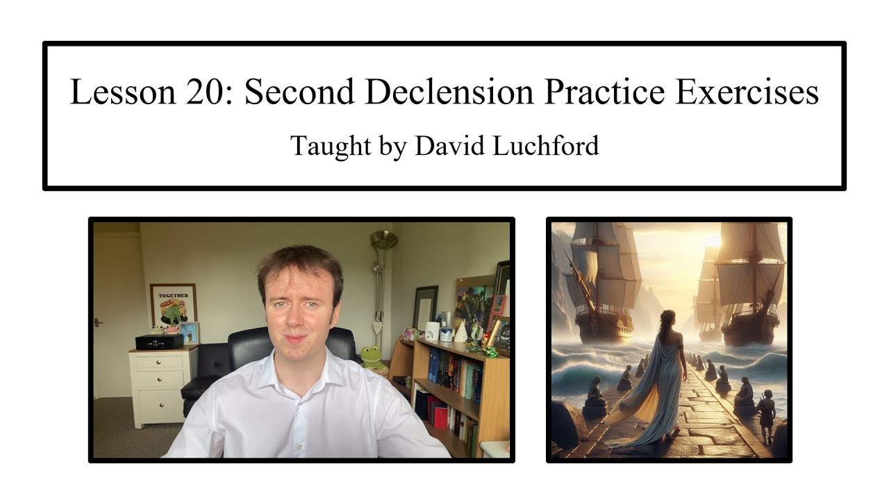 Ancient Greek Lesson 20: Second Declension Practice Exercises