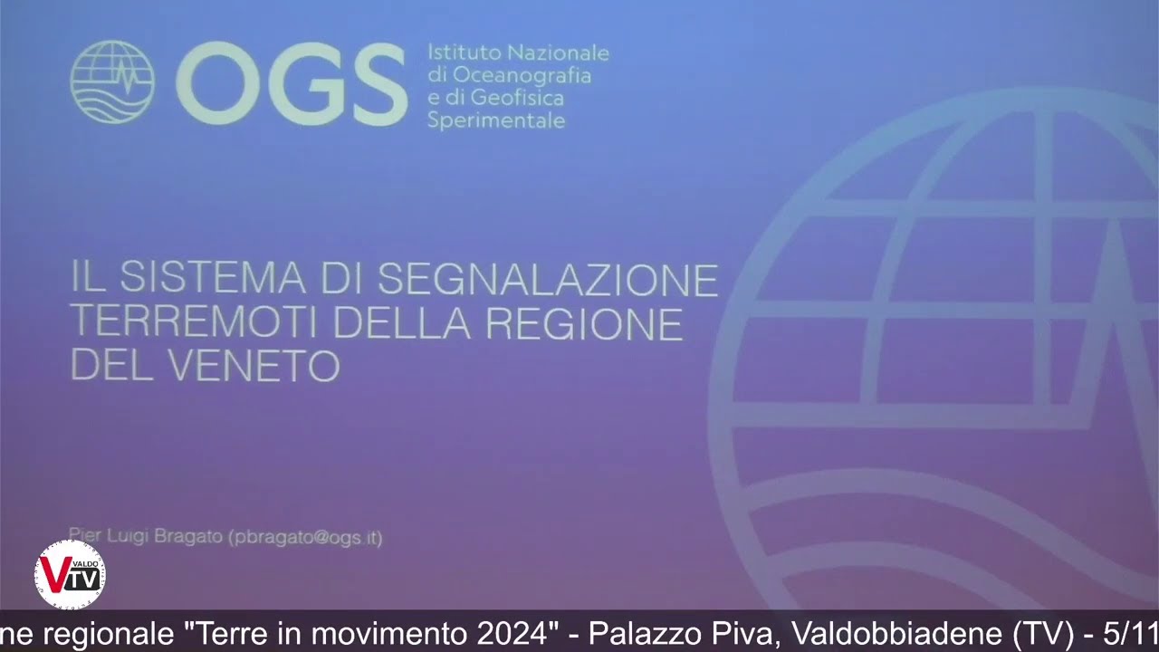 Ruolo deli enti locali in materia sismica - Incontro palazzo Piva Valdobbiadene @valdotv #valdotv