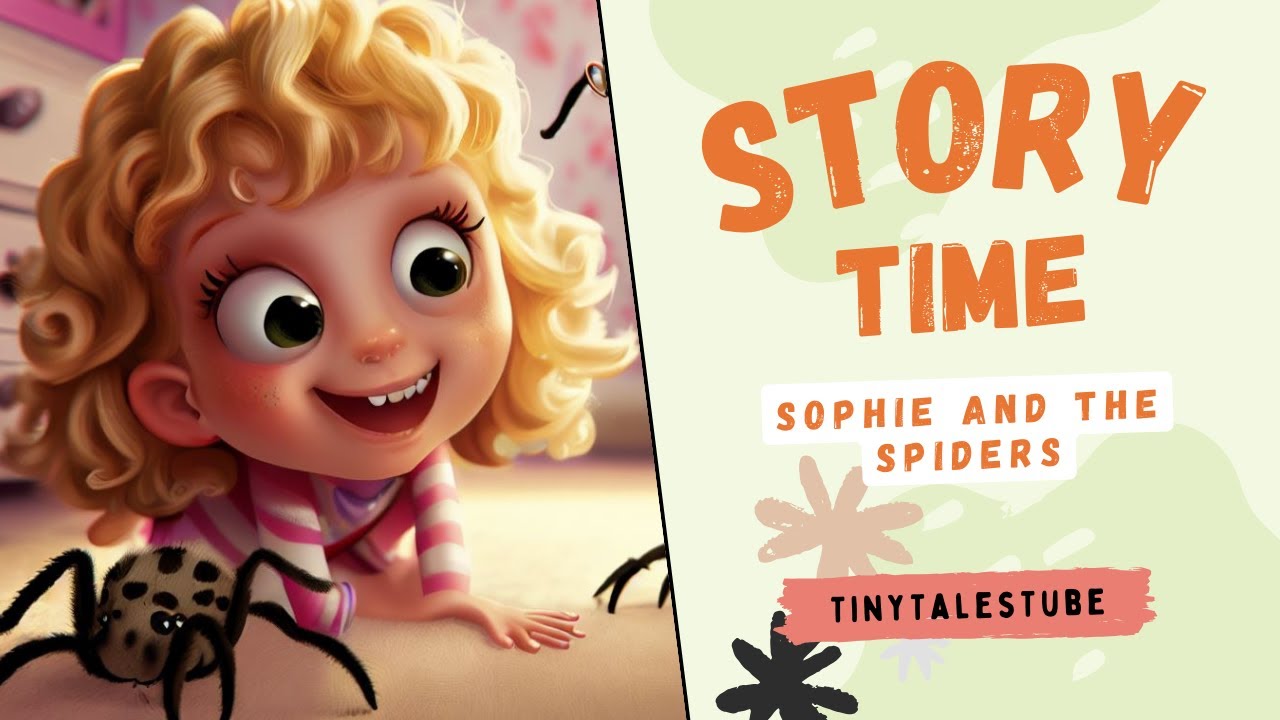 Sophie and The Spiders | Short story for kids | Story time | Short Bedtime stories for Toddlers