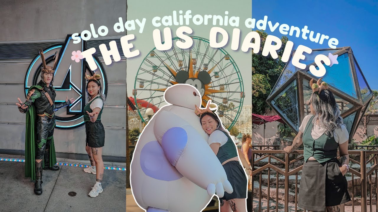 I had the best character interactions at california adventure 🎡 us diaries