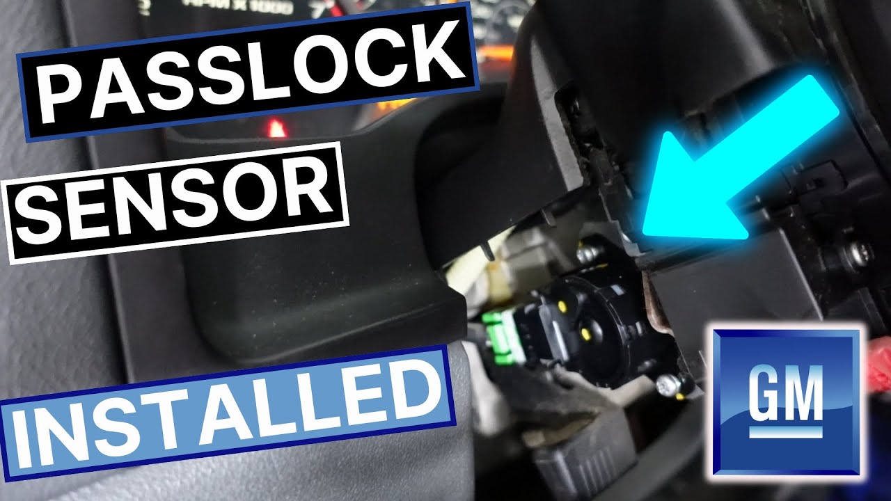 Замена датчика Passlock на Chevrolet Colorado 2006 года — правильный ремонт, без байпаса, без сня...