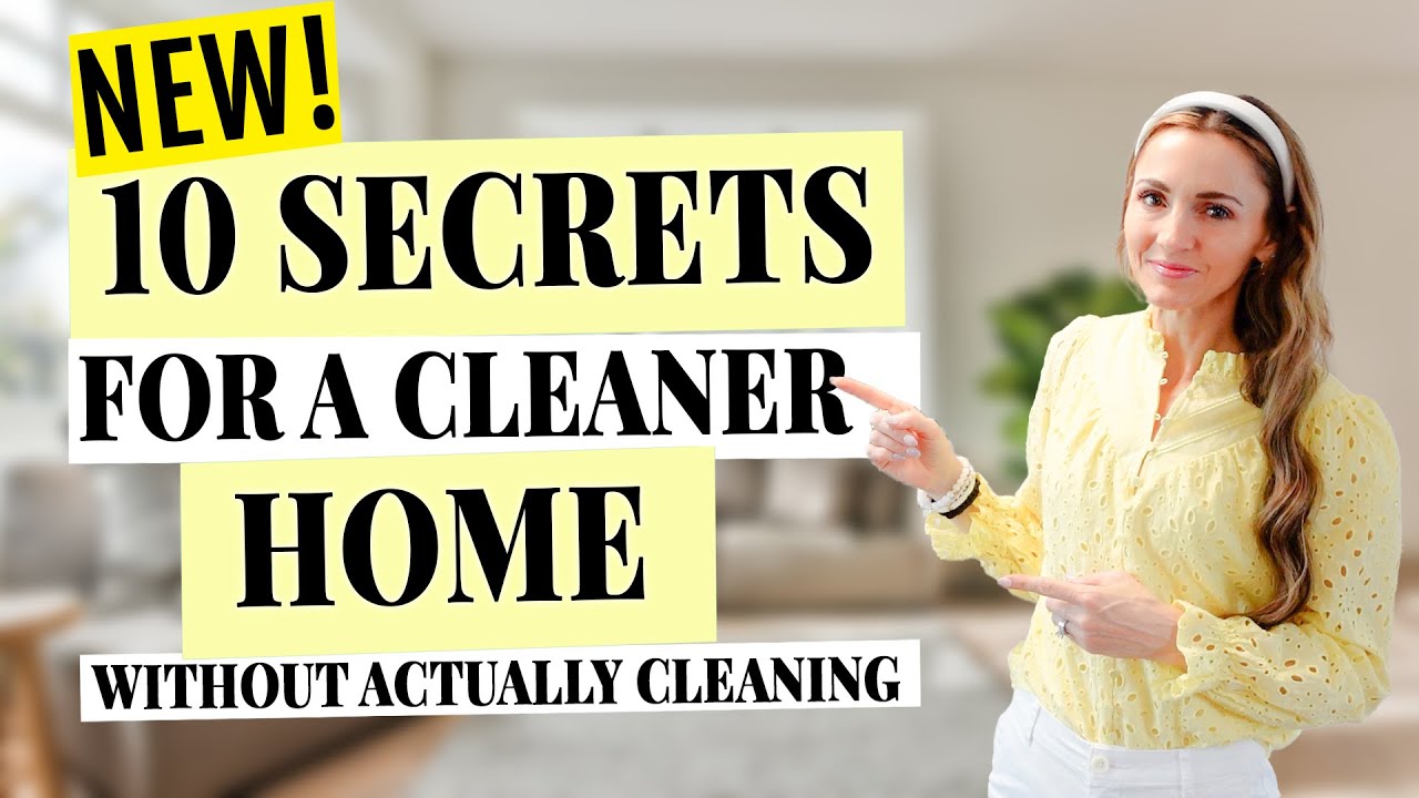 *NEW* How to FAKE a CLEAN Home (without actually cleaning) Clutter Free Hacks!