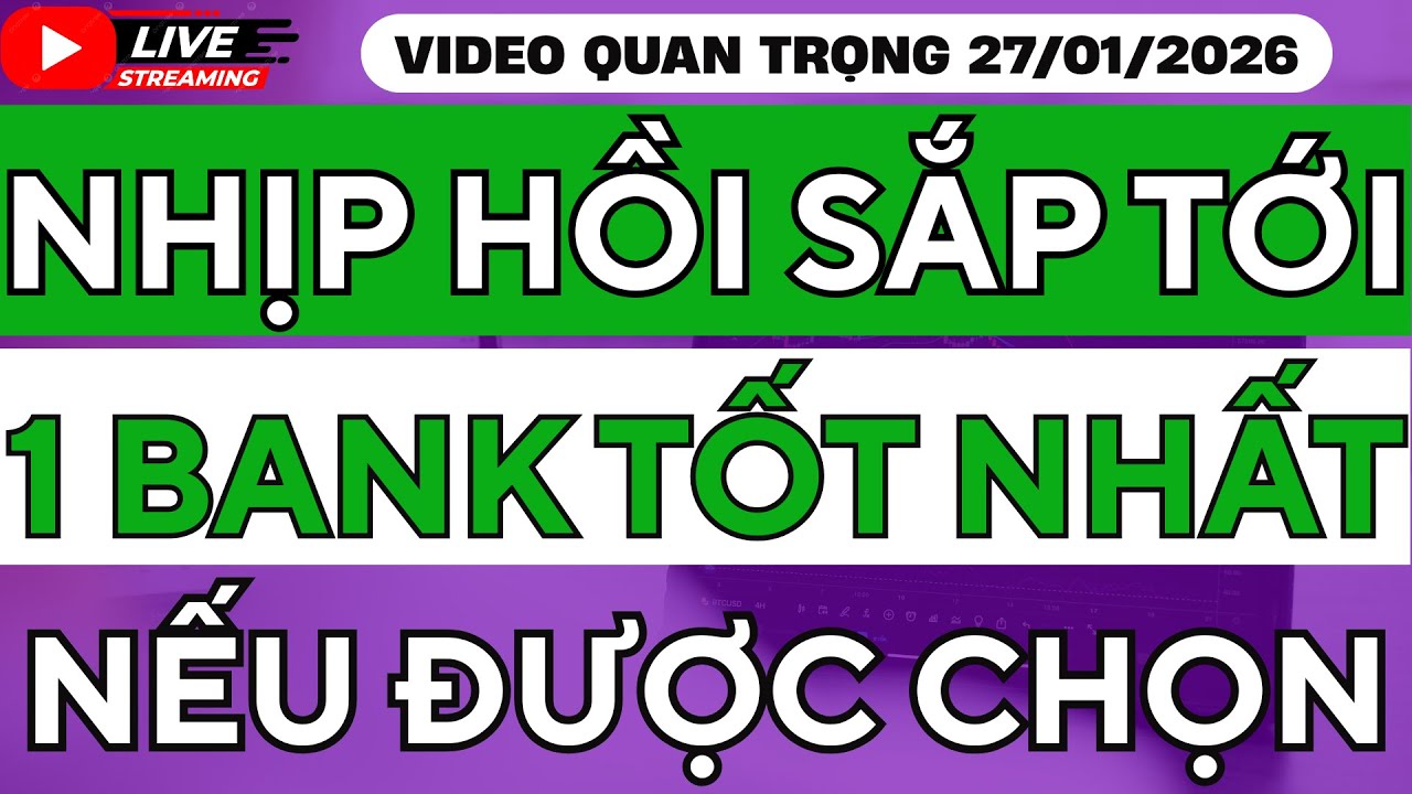 NHỊP HỒI SẮP TỚI? 1 CỔ PHIẾU BANK MỞ RA CƠ HỘI MUA TỐT NHẤT TRONG KHỦNG HOẢNG