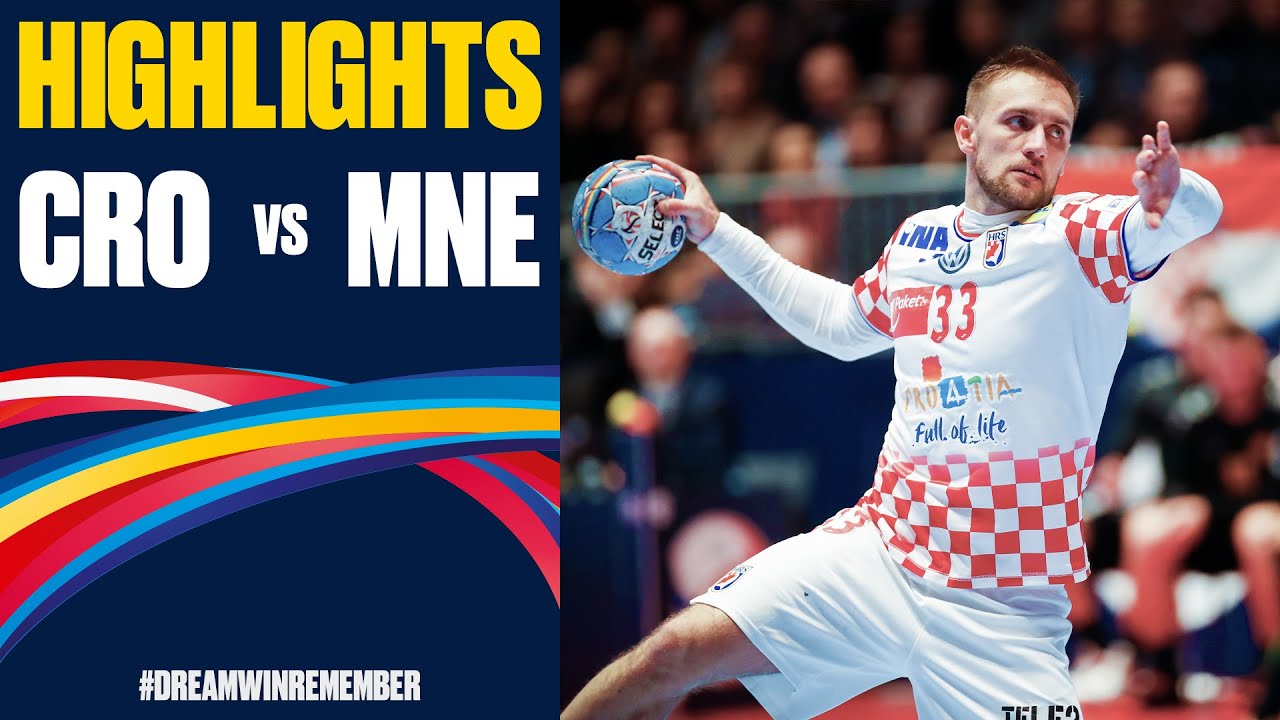 Croatia vs. Montenegro Highlights | Day 1 | Men's EHF EURO 2020