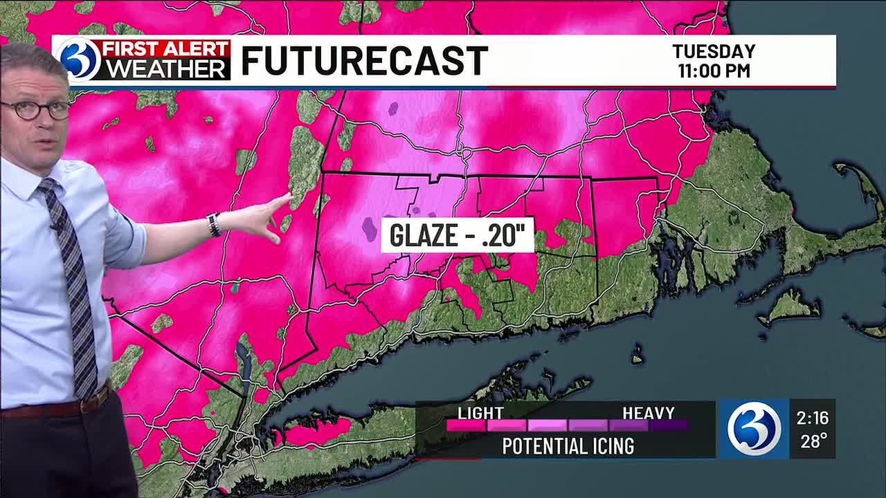 FORECAST: Poorly-timed transition to wintry mix