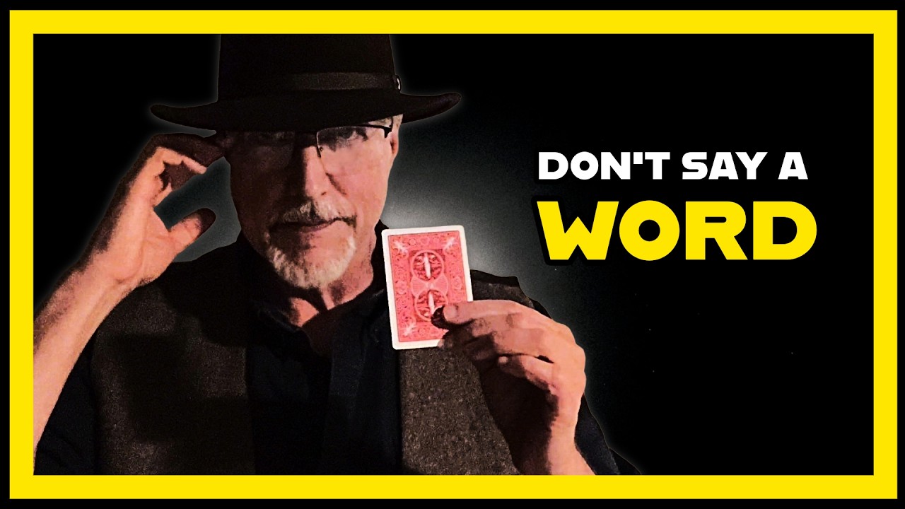 John Bannon's DEAD RECKONING card magic trick