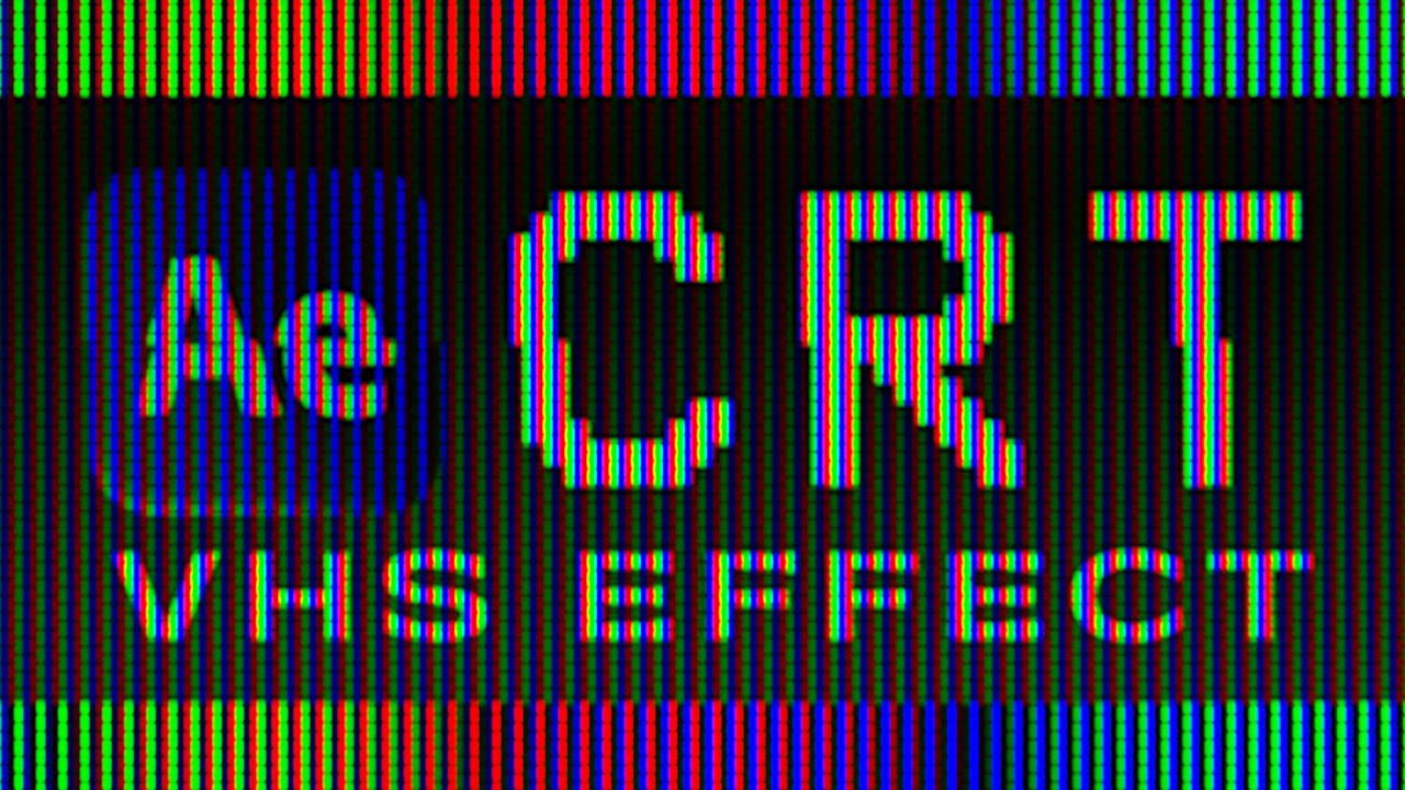 Create a VHS Effect in After Effects | CRT Screen Tutorial