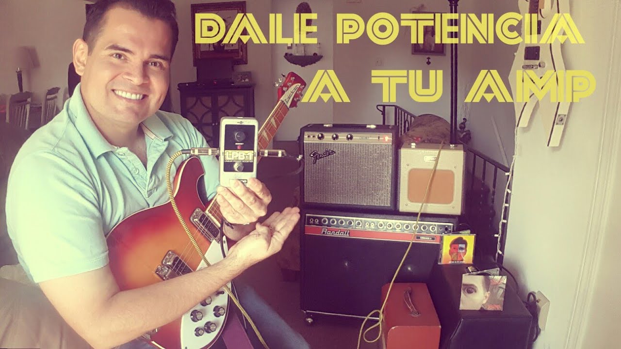 DALE POTENCIA A TU AMP CON UN PEDAL BOOSTER (FENDER CHAMP Y FENDER CHAMPION 600)