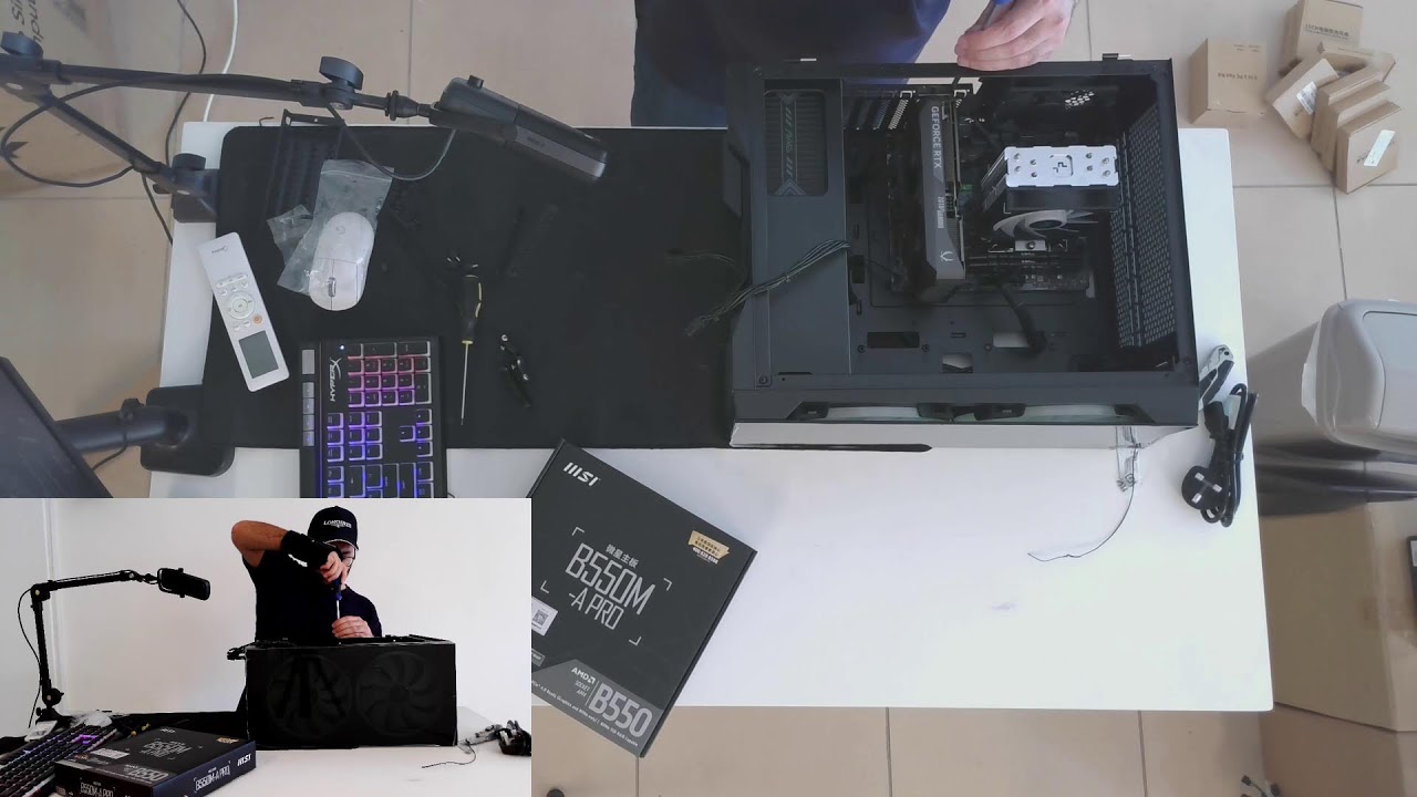PC Build KurdCast – RTX 5060ti 8GB + R7 5700x