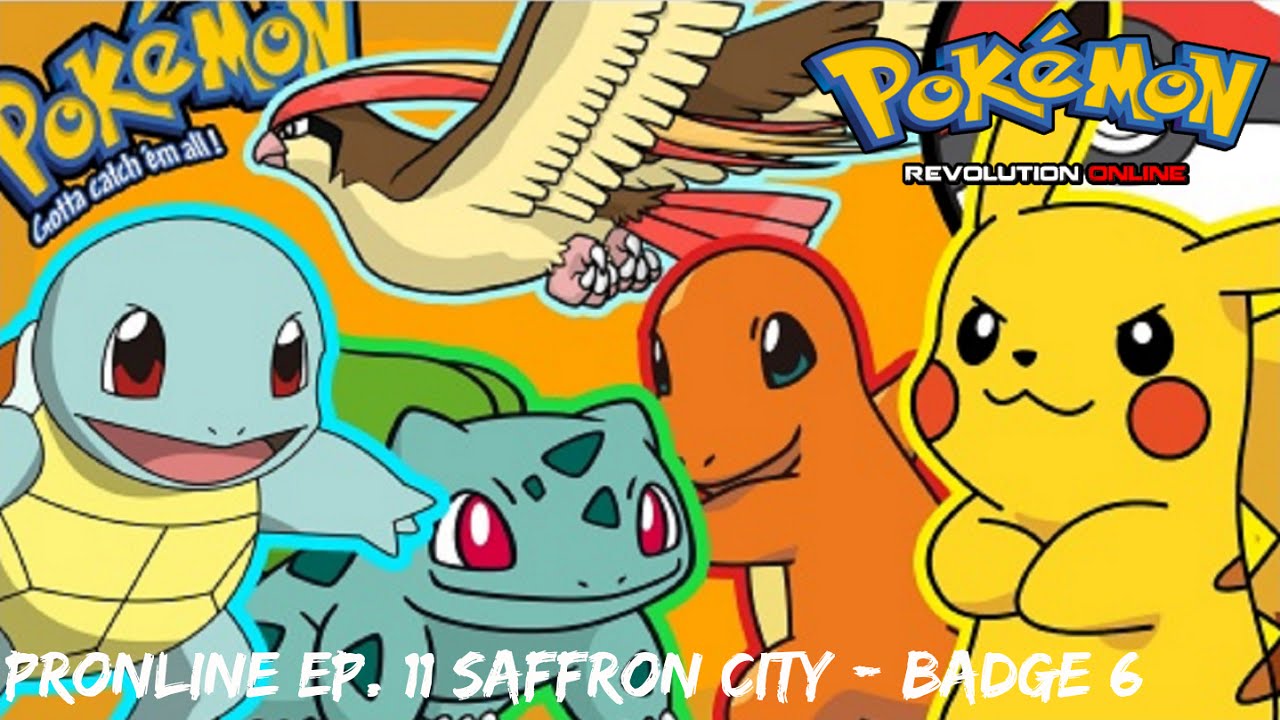 Pokemon Revolution Online - Эпизод 11, город Саффрон/компания Silph