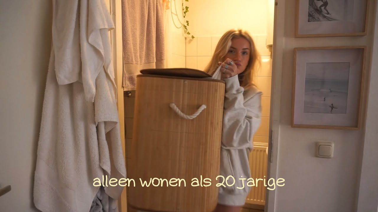 een dag in t leven van een 20 jarige die op zichzelf woont | living alone diaries