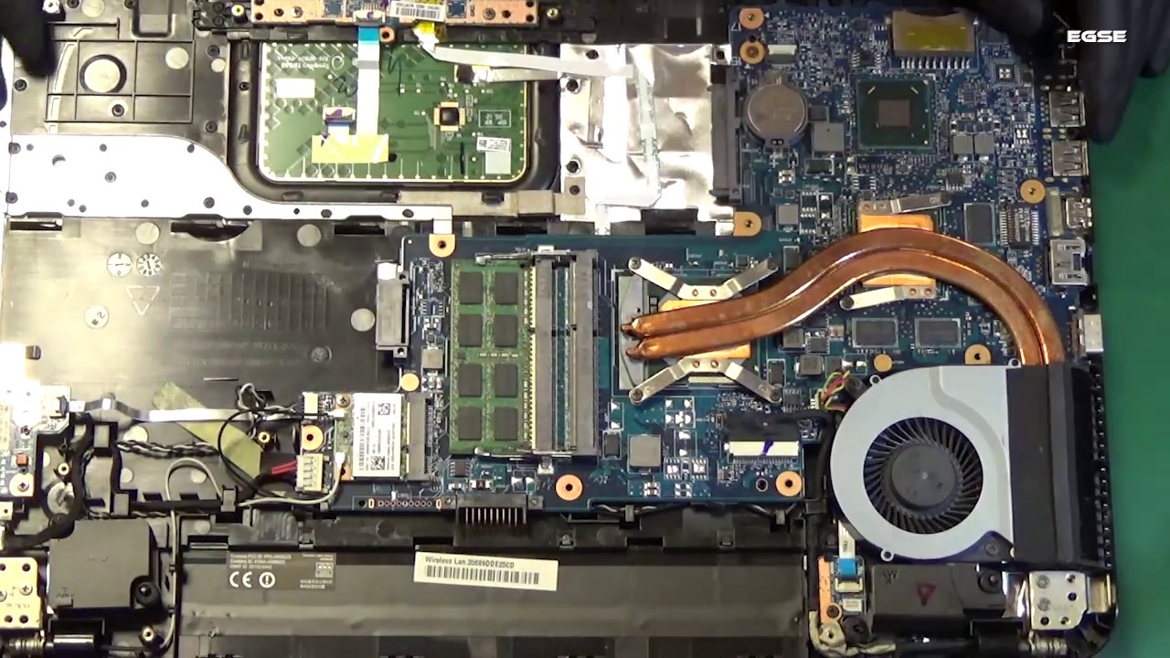 Toshiba L850 naprawa układu grafiki/graphic chip repair