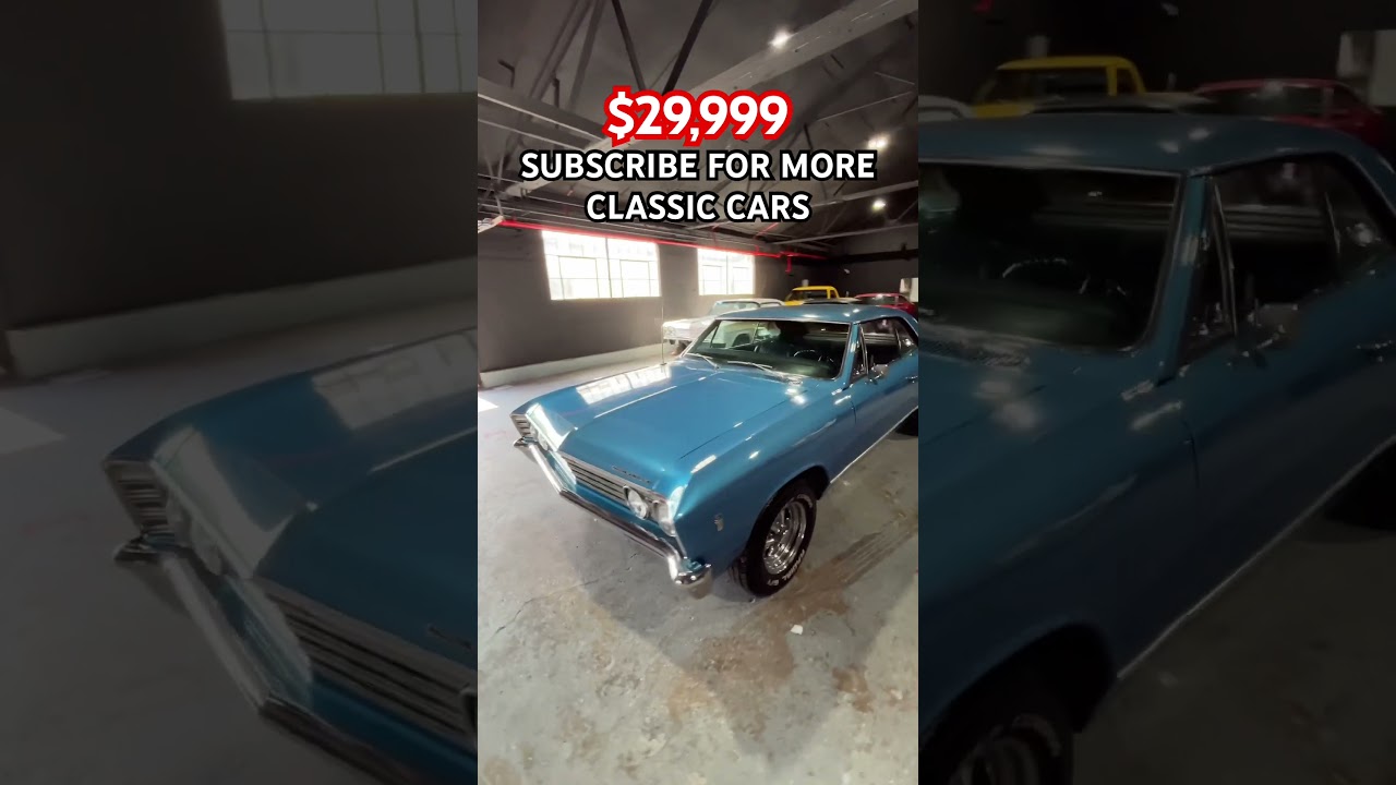 1967 Chevy Malibu for sale $29,999 with Rob Evans of Bob Evans Classics 