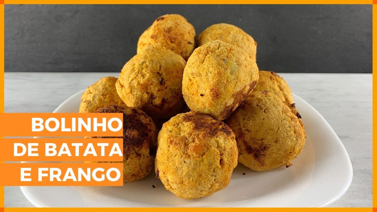 BOLINHO DE BATATA E FRANGO (MAROMBA)