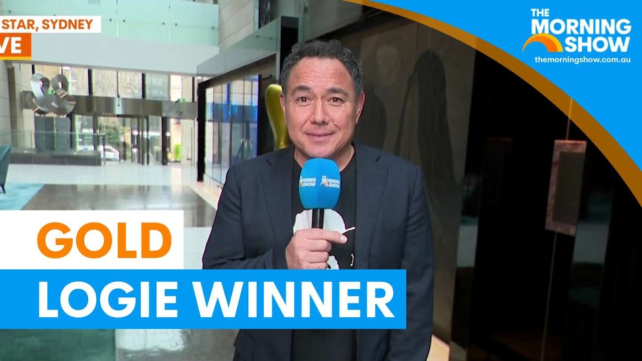 Sam Pang wins Gold Logie with hilarious speech | The Morning Show