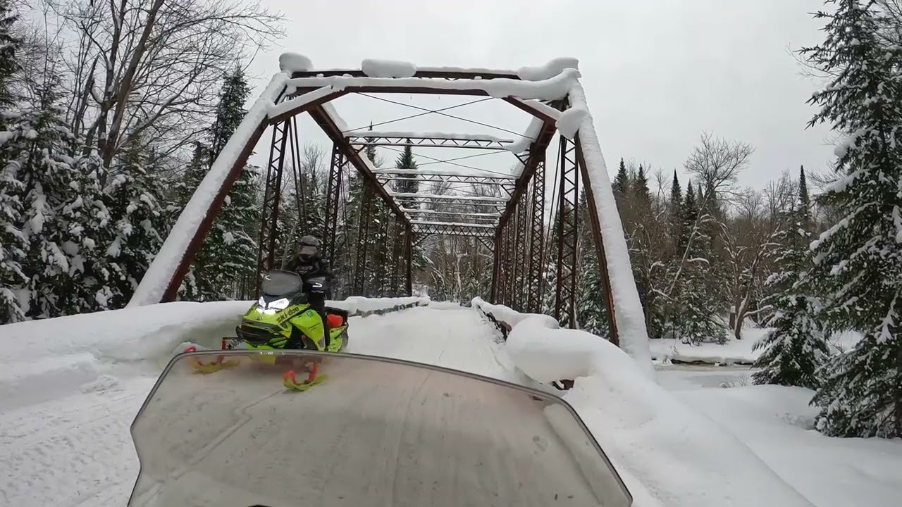 Snowmobiling in Old Forge, NY