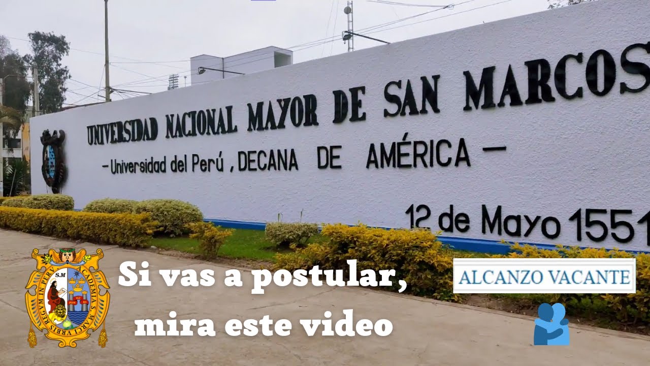Mira este video antes de Postular a la UNMSM!/ video motivador + consejos preuniversitarios
