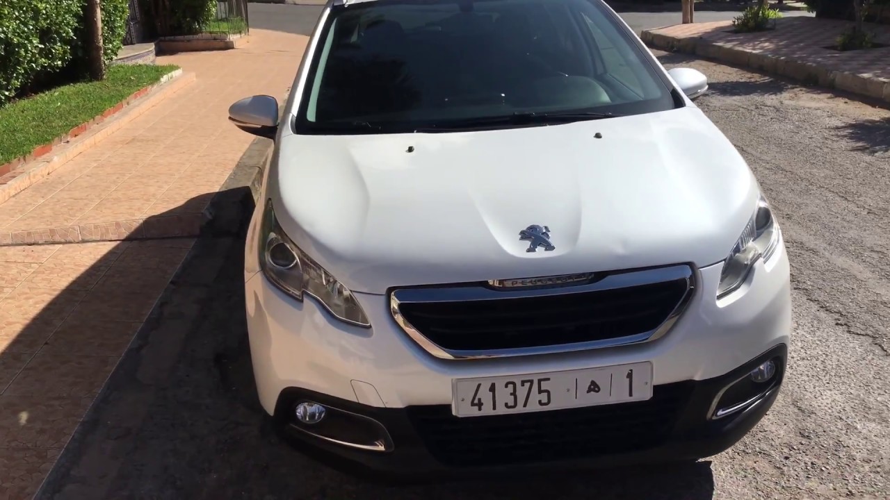 Peugeot 2008 model 2016 faible kilométrage