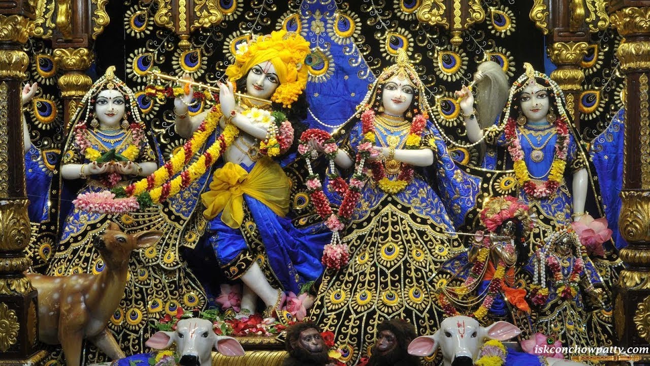 20th Jan. '26 | Sringar Aarti Darshan | Sri Sri Radha Gopinath Mandir | ISKCON Chowpatty Mumbai.