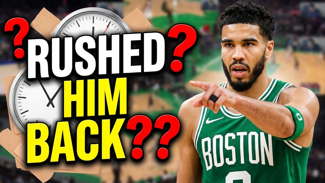 Did the Celtics RUSH Jayson Tatum Back?!