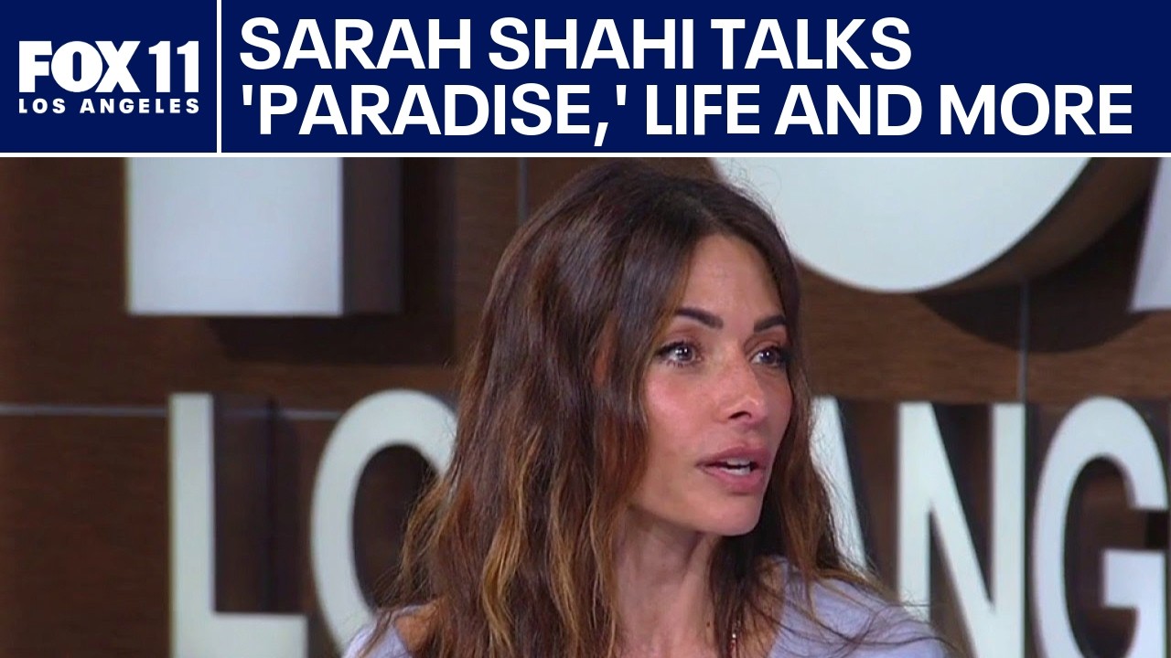 Sarah Shahi talks new book, 'Paradise,' and more