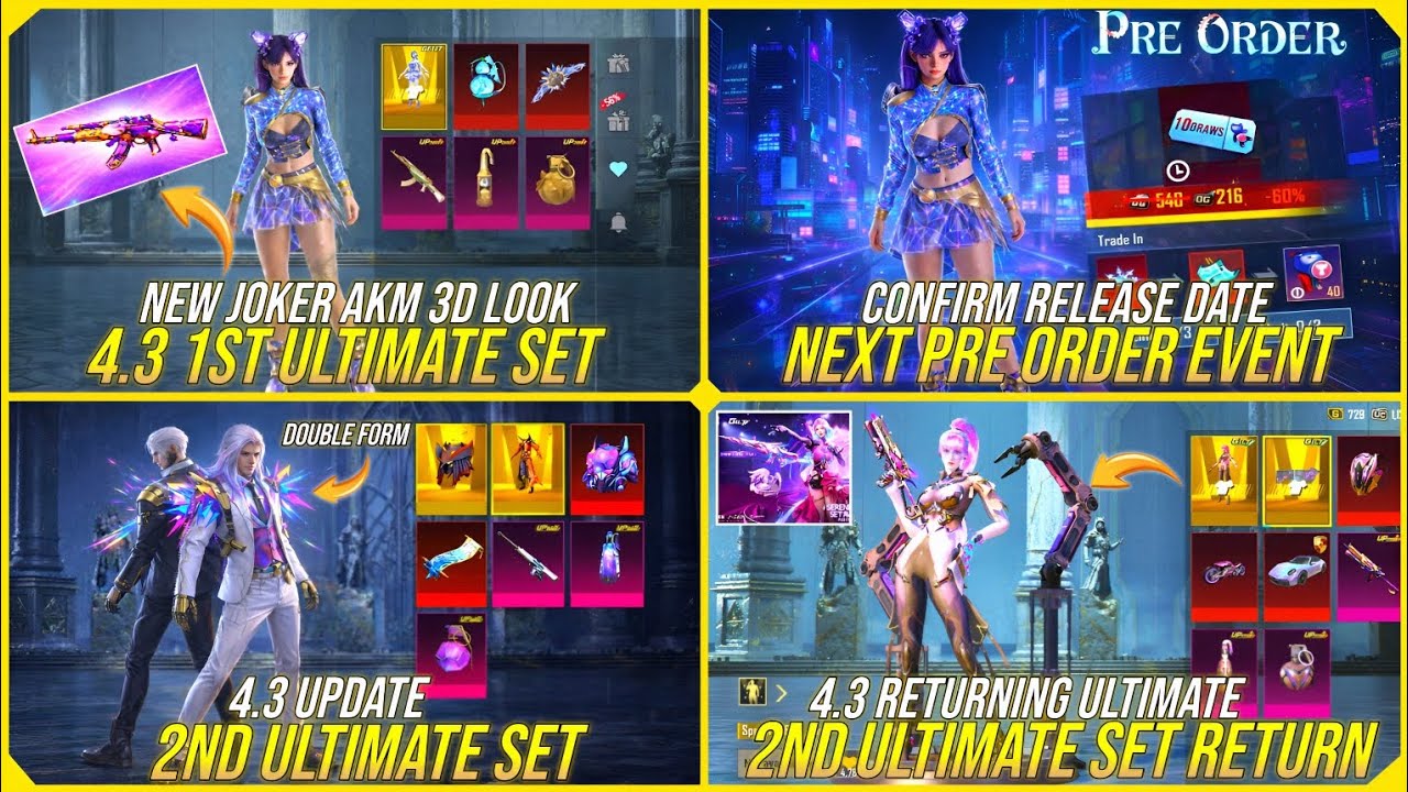 FINALLY 😱 4.3 ULTIMATE SET 3D LOOK 😱 | NEXT PRE ORDER DATE | 4.3 RETURN ULTIMATE SET | LUMINA SCAR-L