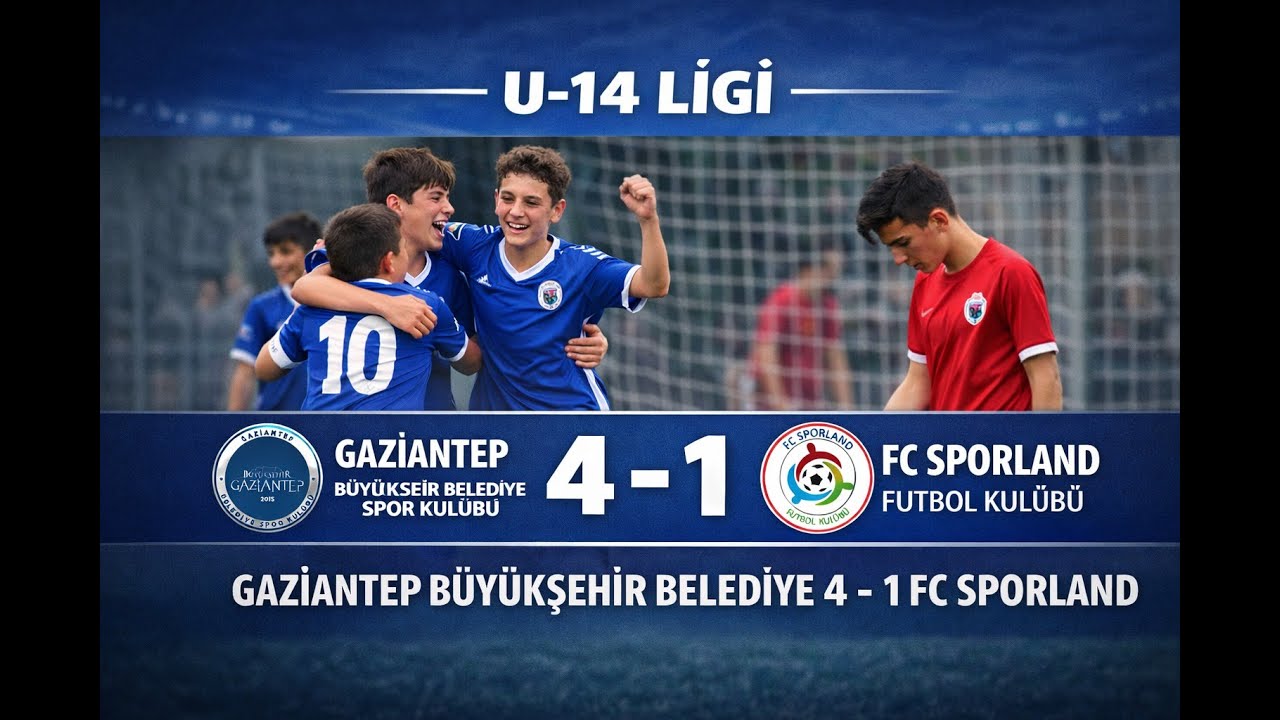 Gaziantep U-14 Amatör Lig / Gaziantep Belediye Spor - FC Sporland Spor