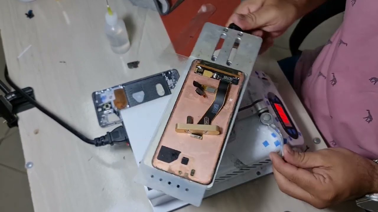 CAMBIO DE FLEX DE IMAGEN SAMSUNG S20, PROCESO COMPLETO!!