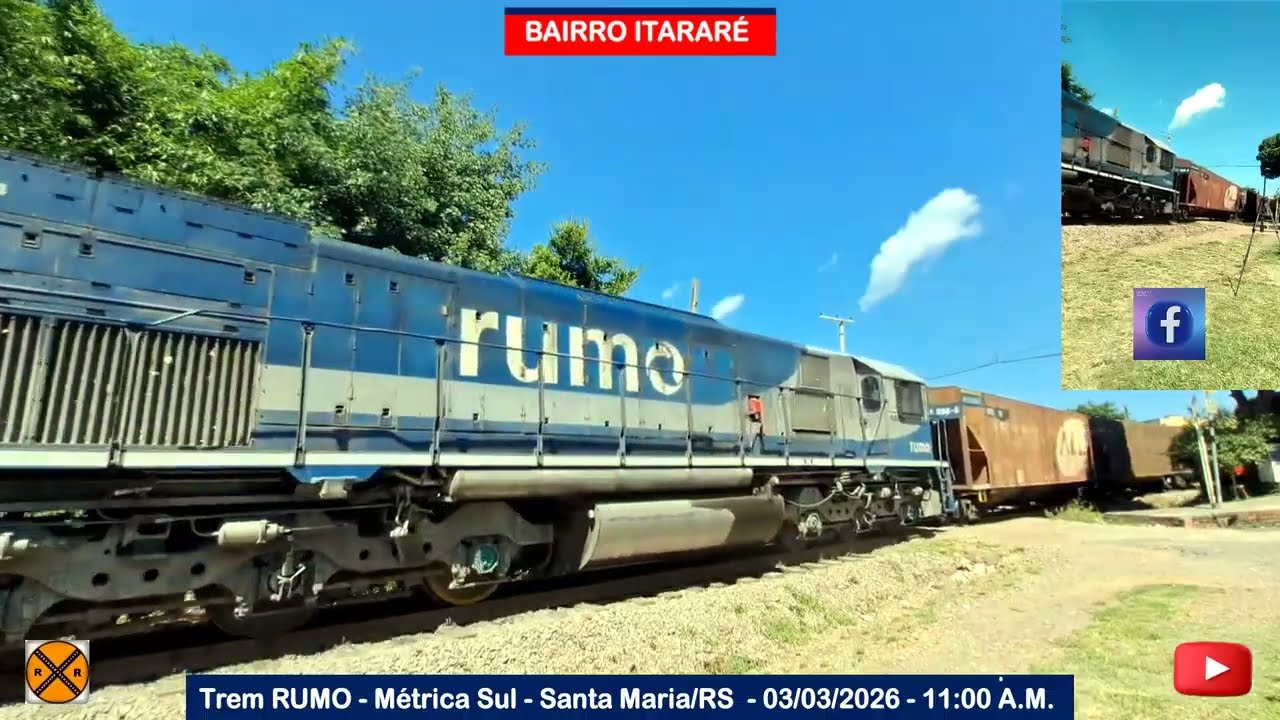 (HD) RUMO – Santa Maria/RS – 03/03/2026 – 11:00 A.M.