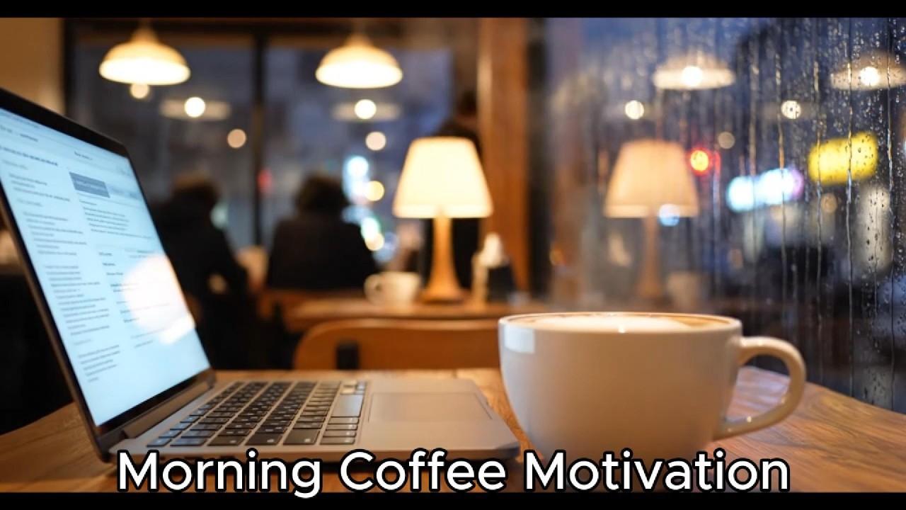 Morning Coffee Shop Music ☀️ Positive Piano for Focus & Productivity | Relaxing Café Ambience