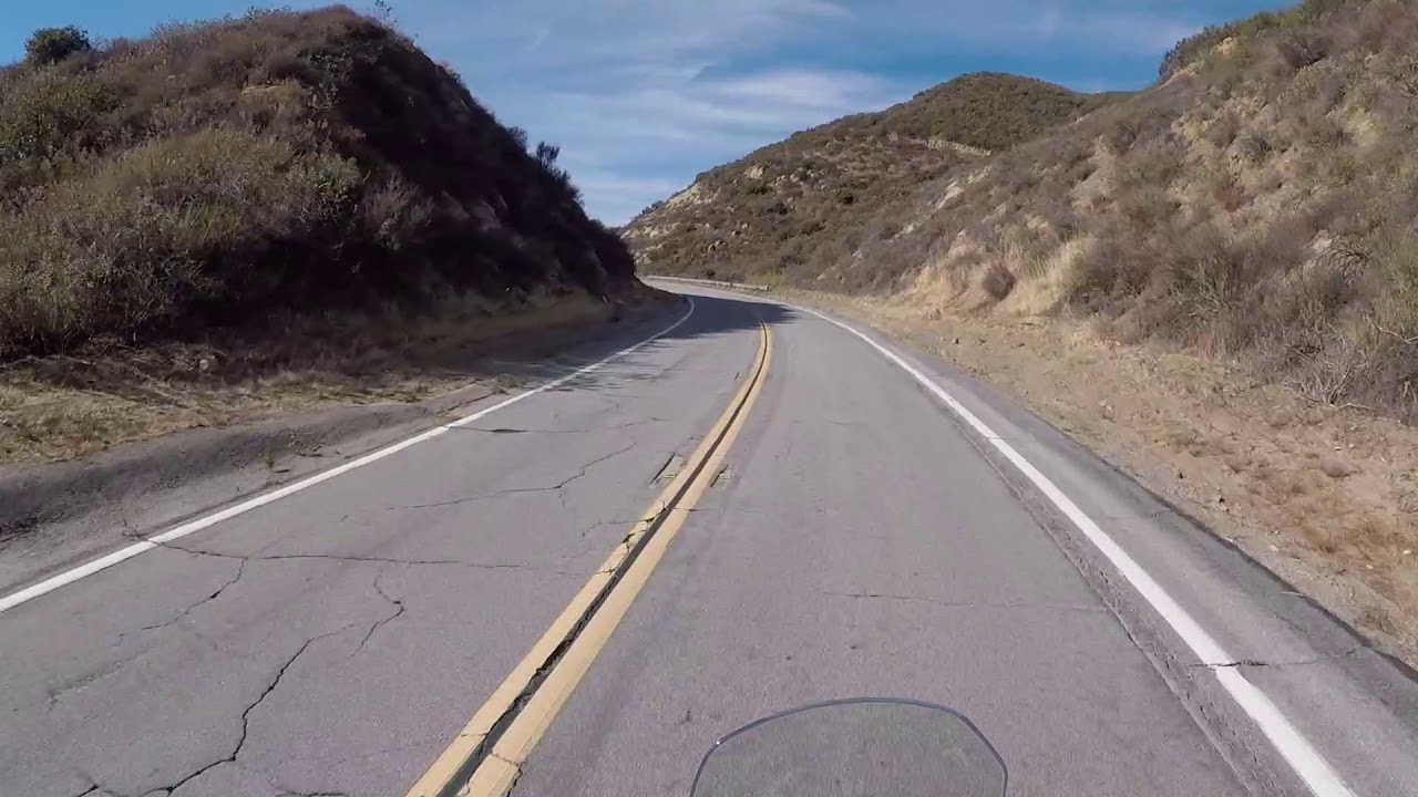 Riding Lake Hughes Road Part 1 on my HONDA CB500X