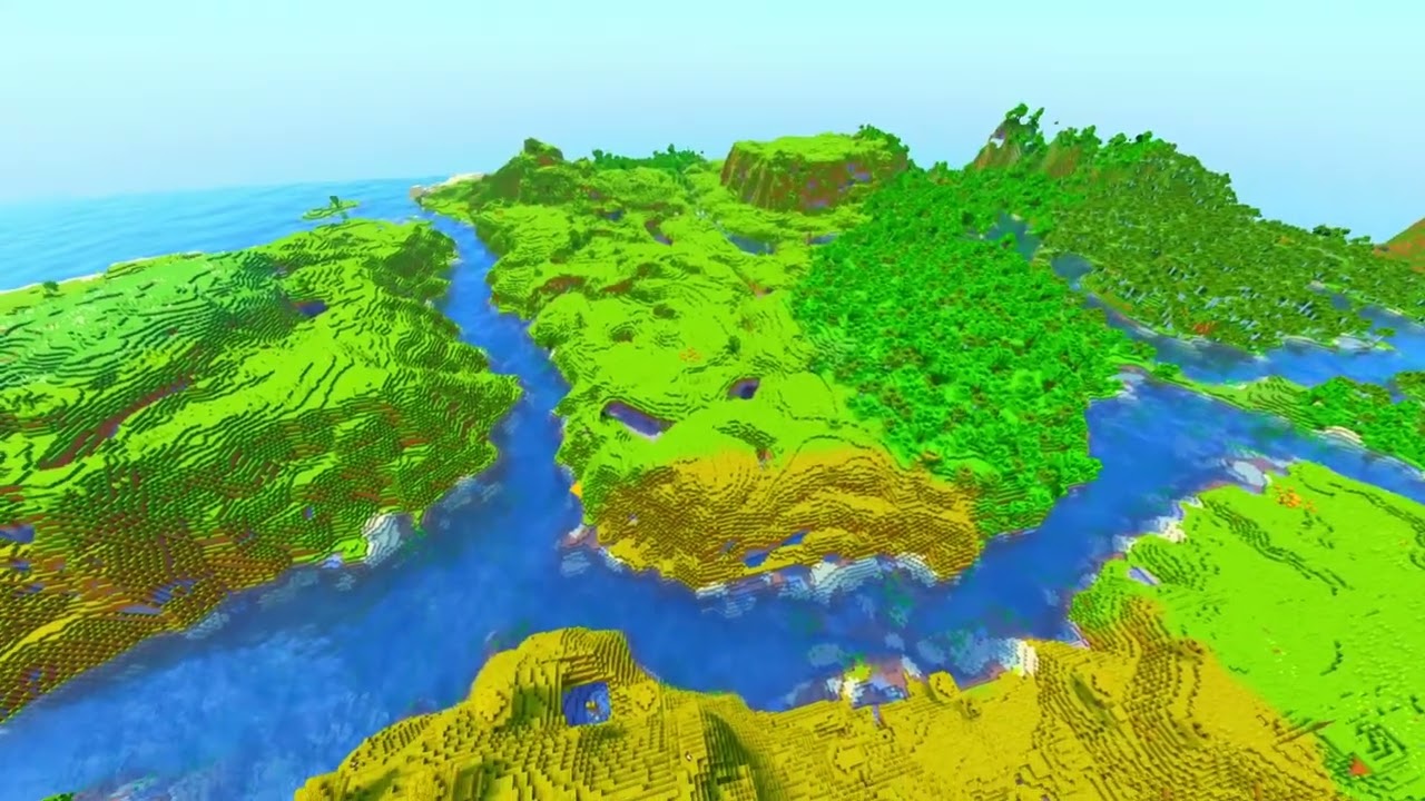 Minecraft - making the world flat 4 year special