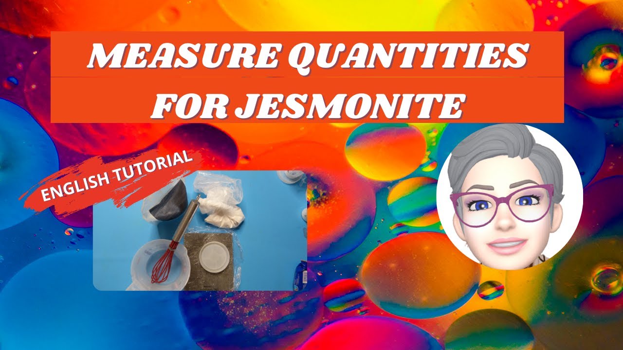 How to measure the amount of jesmonite you need. Step by step tutorial in English #223