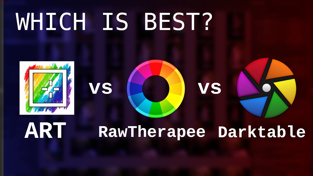 ART vs Darktable vs RawTherapee: Which RAW Editor is Best?