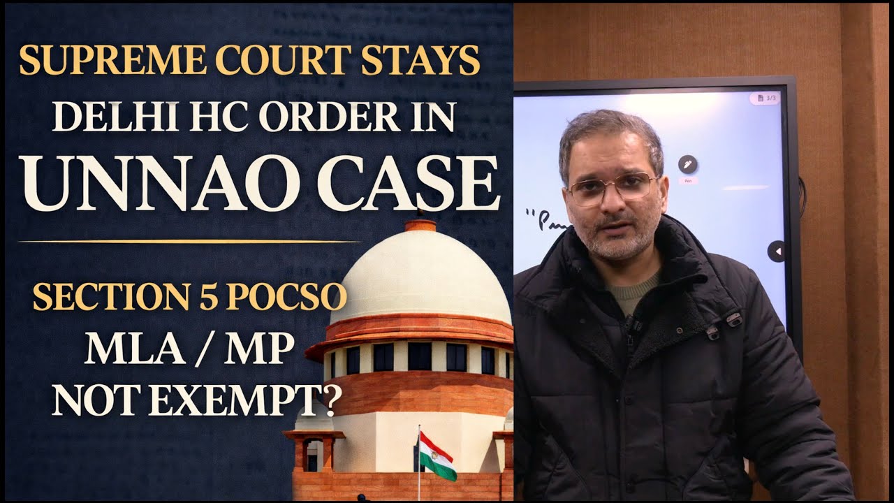 Unnao Case: Supreme Court Stays Delhi HC Order on Suspension of Sentence | Legal Update