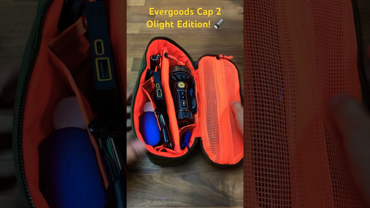 Olight Edition Loadout! Evergoods Civic Acces Pouch 2 ! Only for Marauder Mini Carry 🔦🥇