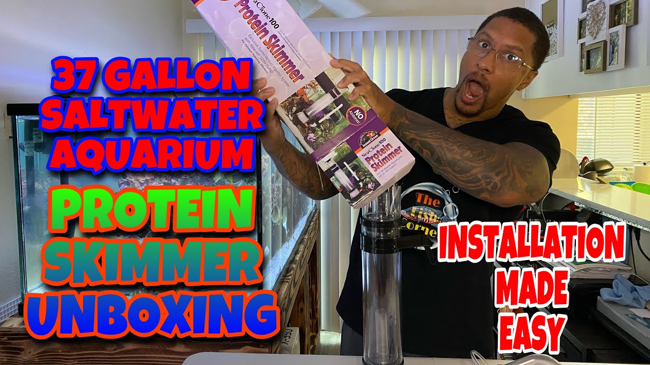 PROTEIN SKIMMER UNBOXING!!  “For the 37 GALLON SALTWATER AQUARIUM”