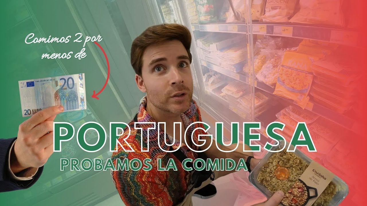 ¡WOW! Esto fue lo que comimos en un supermercado portugués 🍴🇵🇹