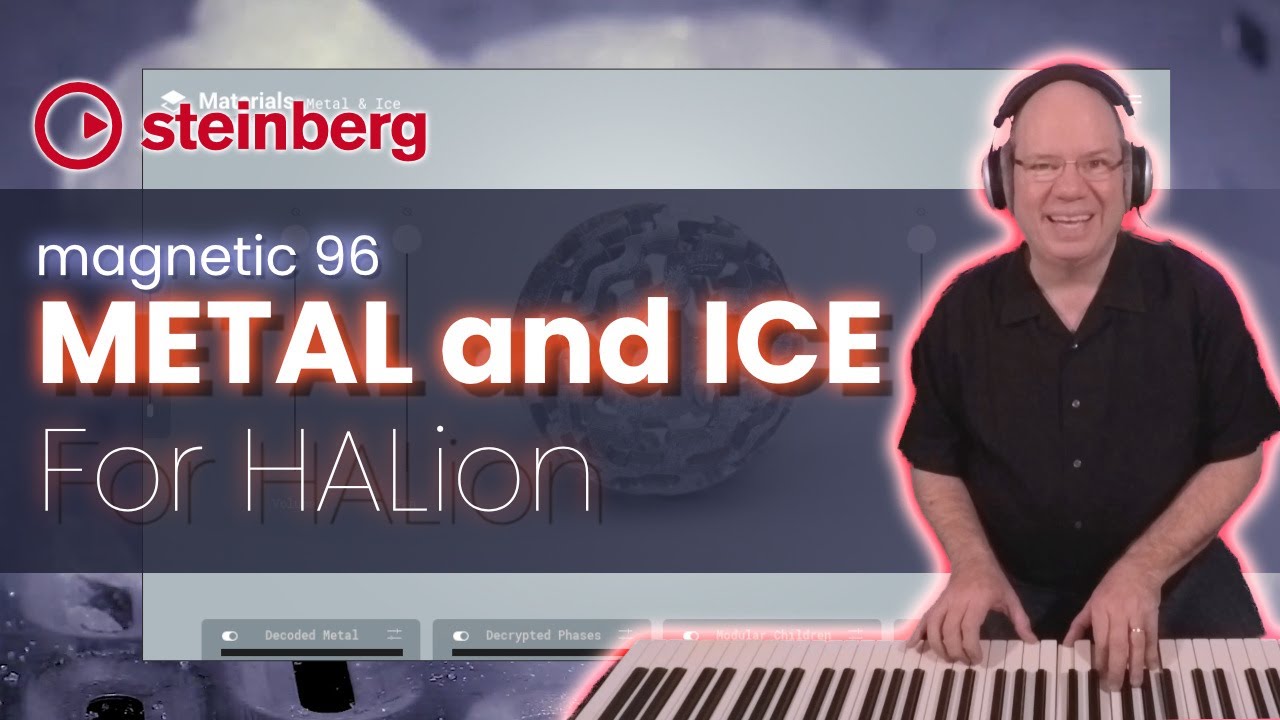 Quick Look Materials Metal and Ice For HALion From Steinberg