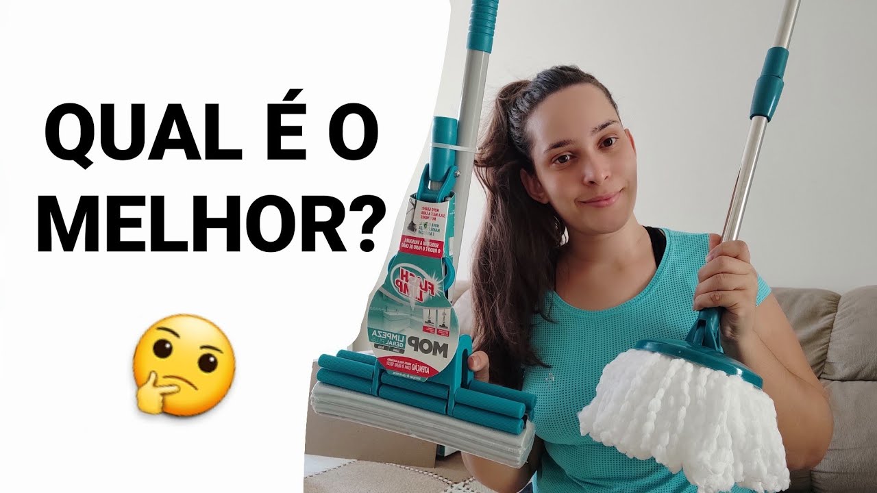 Mop Giratório x Rodo Mágico / Sequito (Flash Limp)