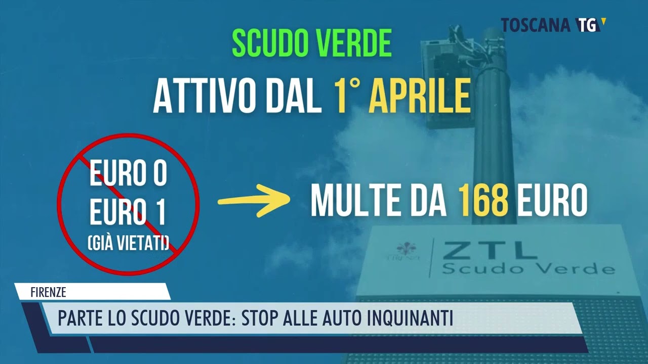 2025-04-01 FIRENZE - PARTE LO SCUDO VERDE, STOP ALLE AUTO INQUINANTI