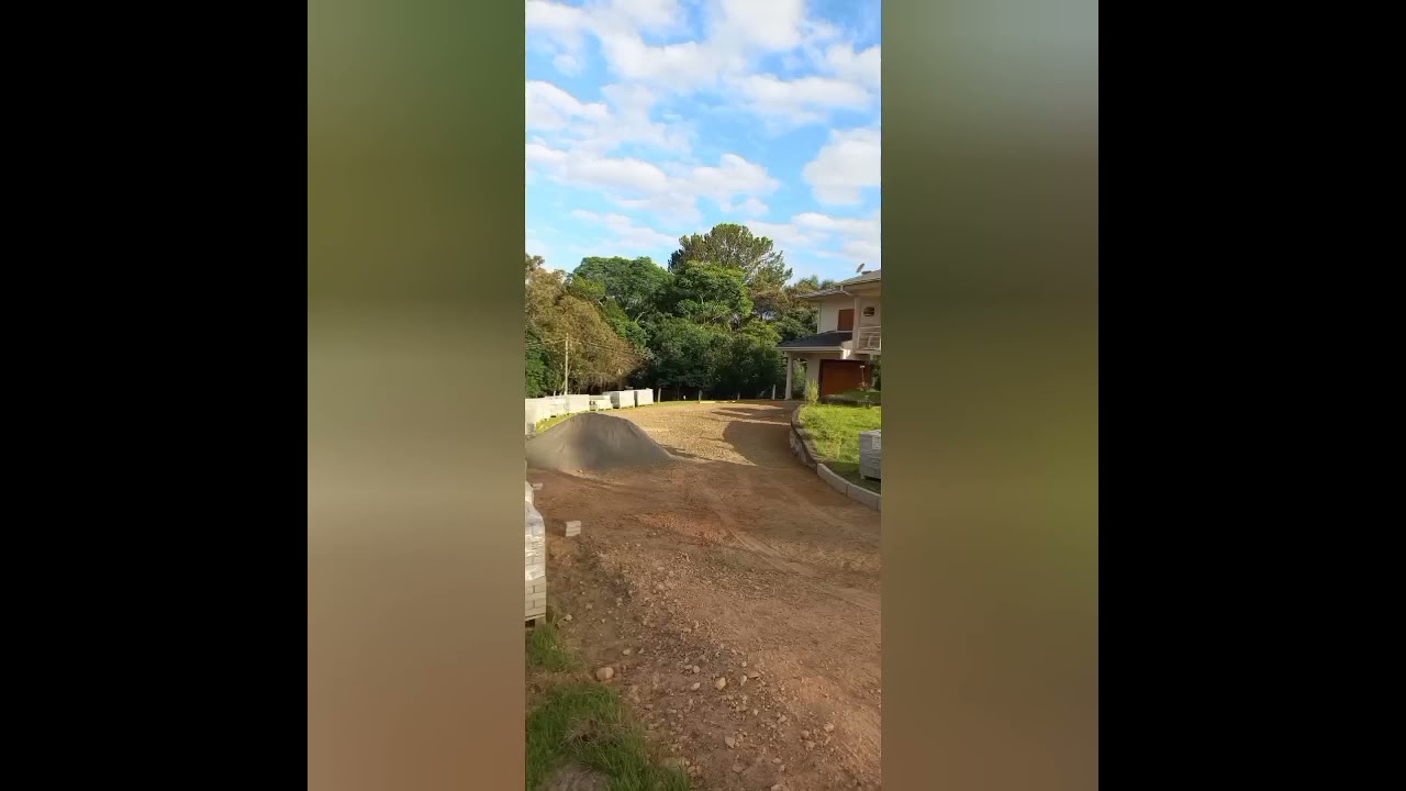 entrada de garagem com pavers