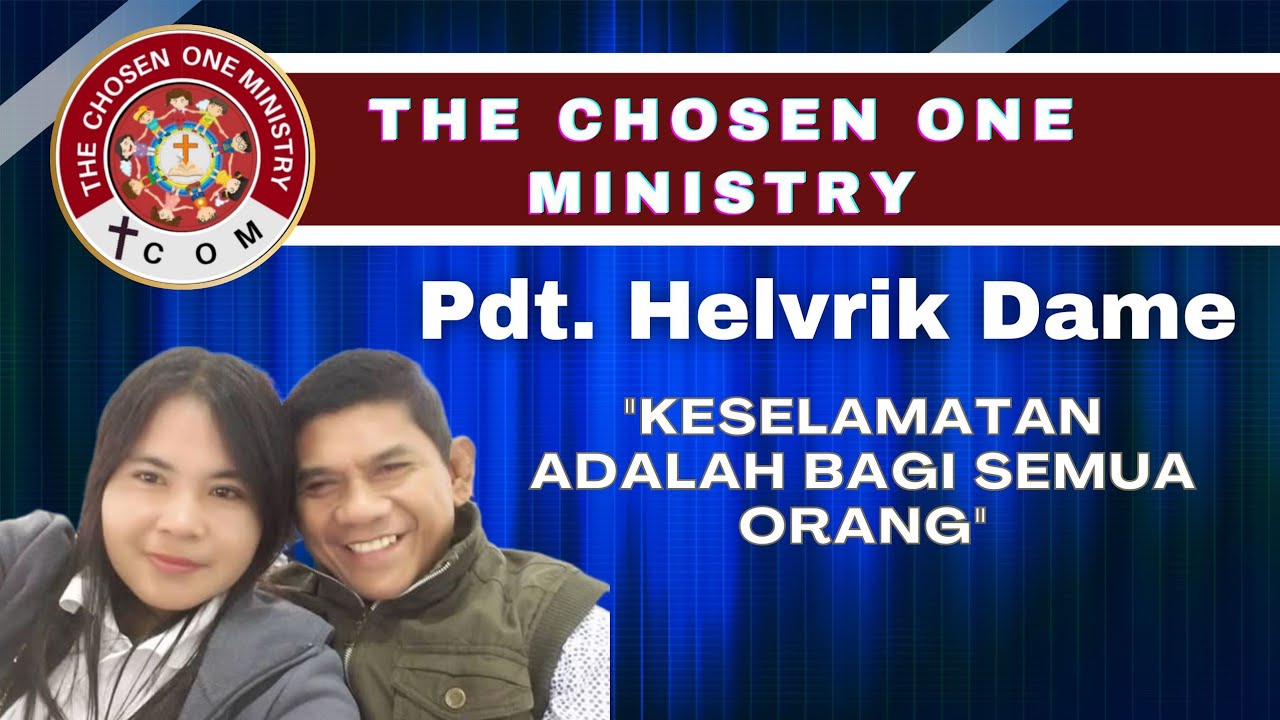 THE CHOSEN ONE MINISTRY  