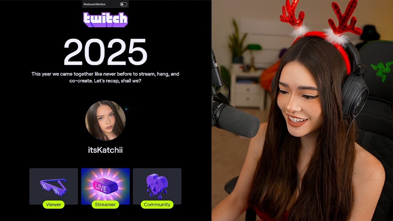 Обзор Twitch от Katchii за 2025 год