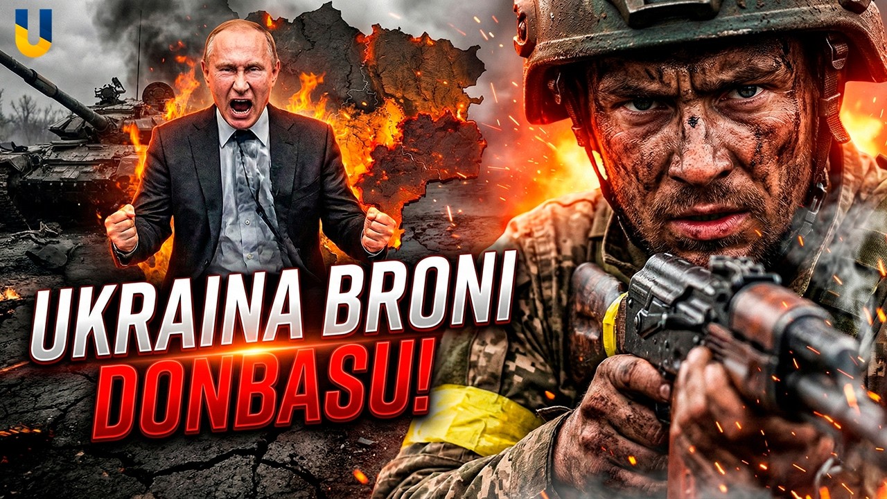 ZDECYDOWANA OBRONA UKRAINY! Donbas NIE TRAFI w RĘCE PUTINA!