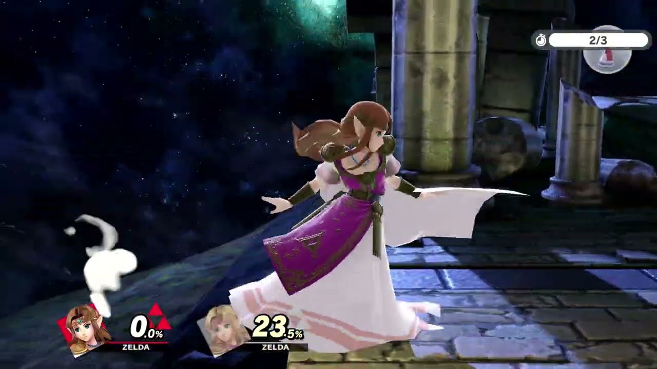 *Requested* Super Smash Bros. Ultimate - Zelda Hair