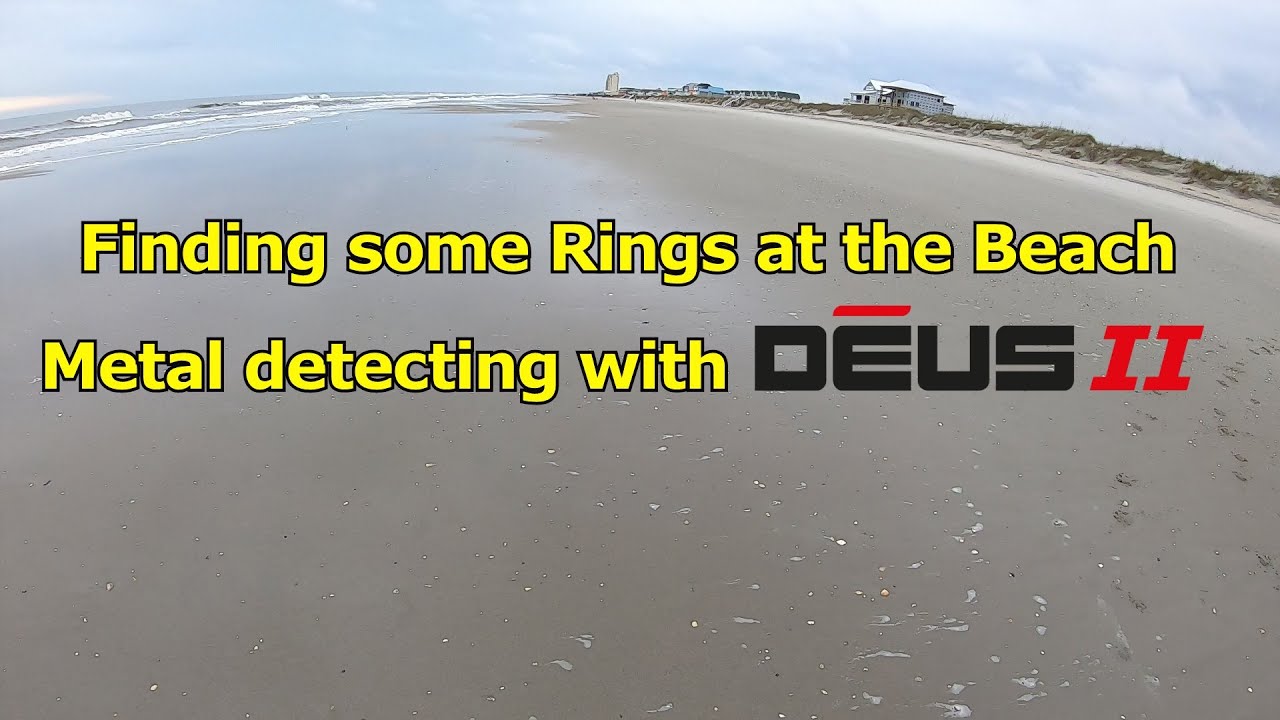 Finding some rings at the beach with XP Deus 2