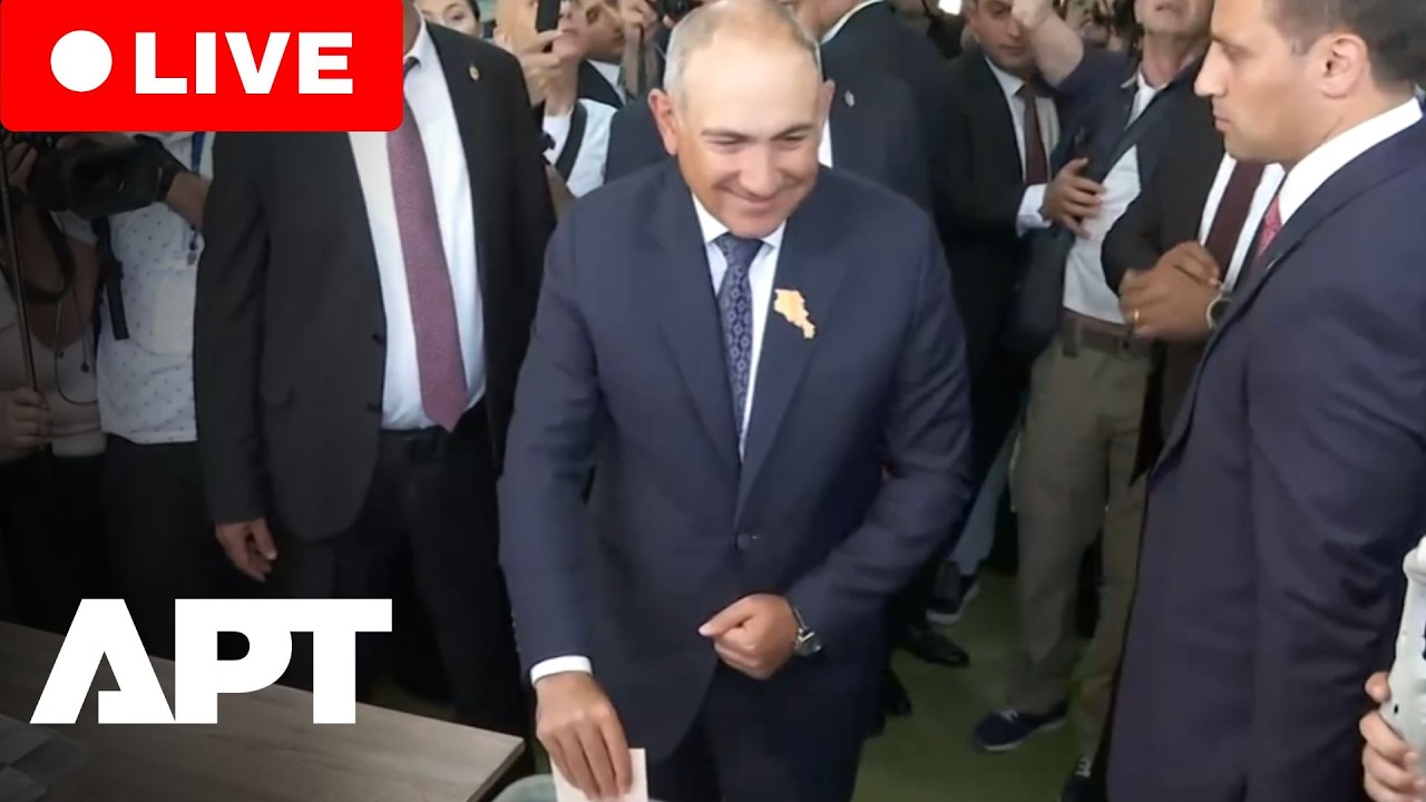 LIVE | Pashinyan Joins Voters As Armenia Holds Parliamentary Election | APT